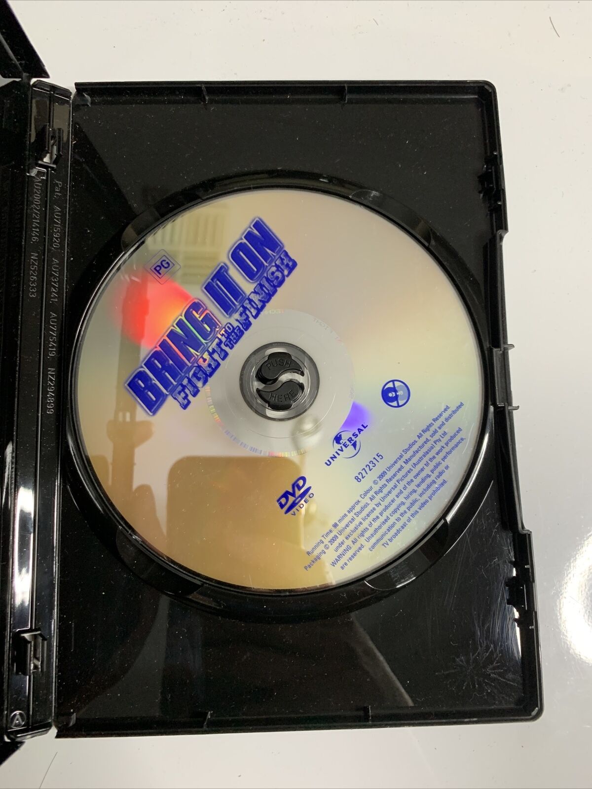 Bring It On - Fight To The Finish (DVD, 2009) Cheerleading Film Region 4