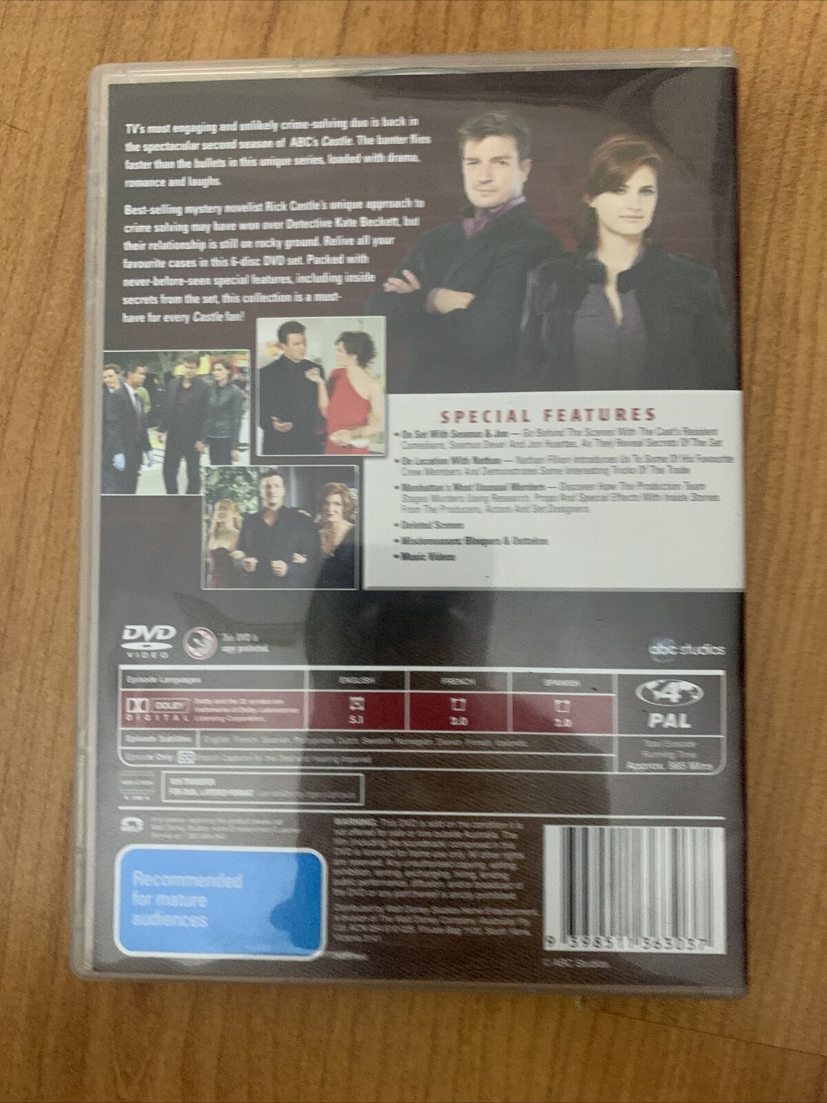 Castle : Season 2-6 (DVD, 2011) Region 4