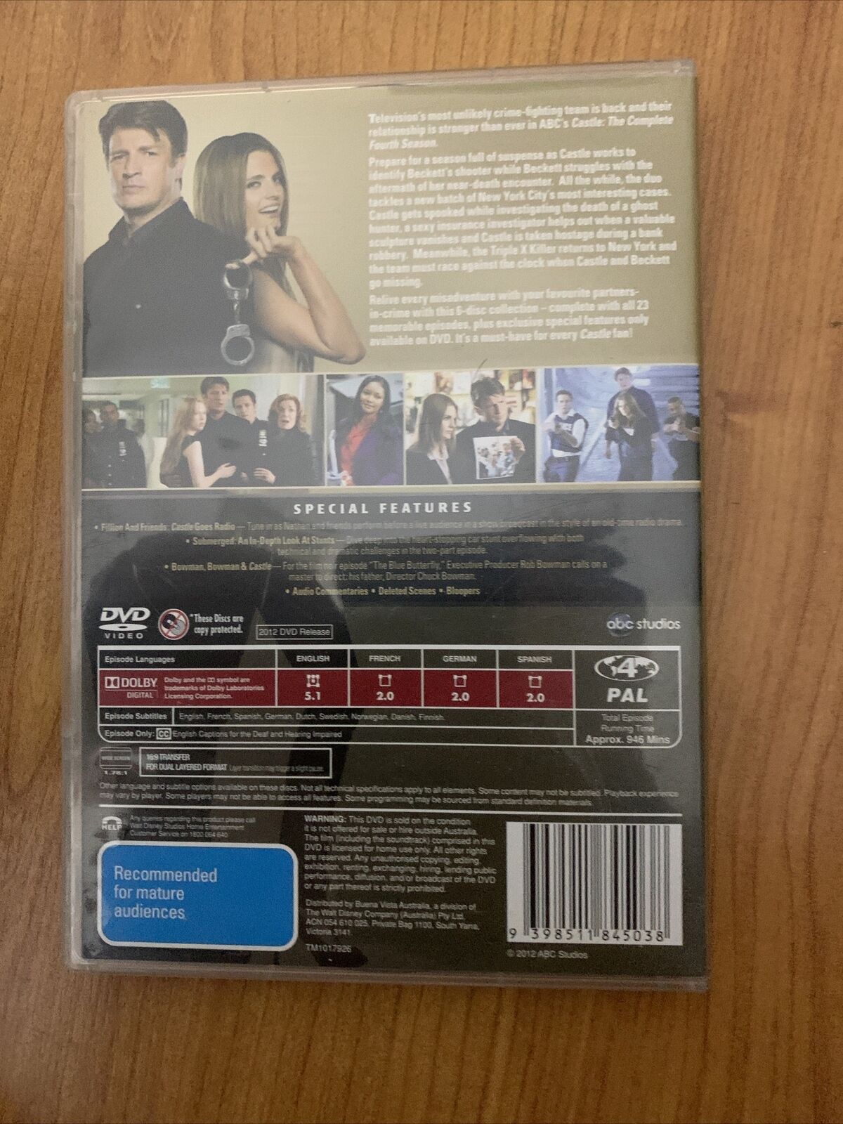 Castle : Season 2-6 (DVD, 2011) Region 4