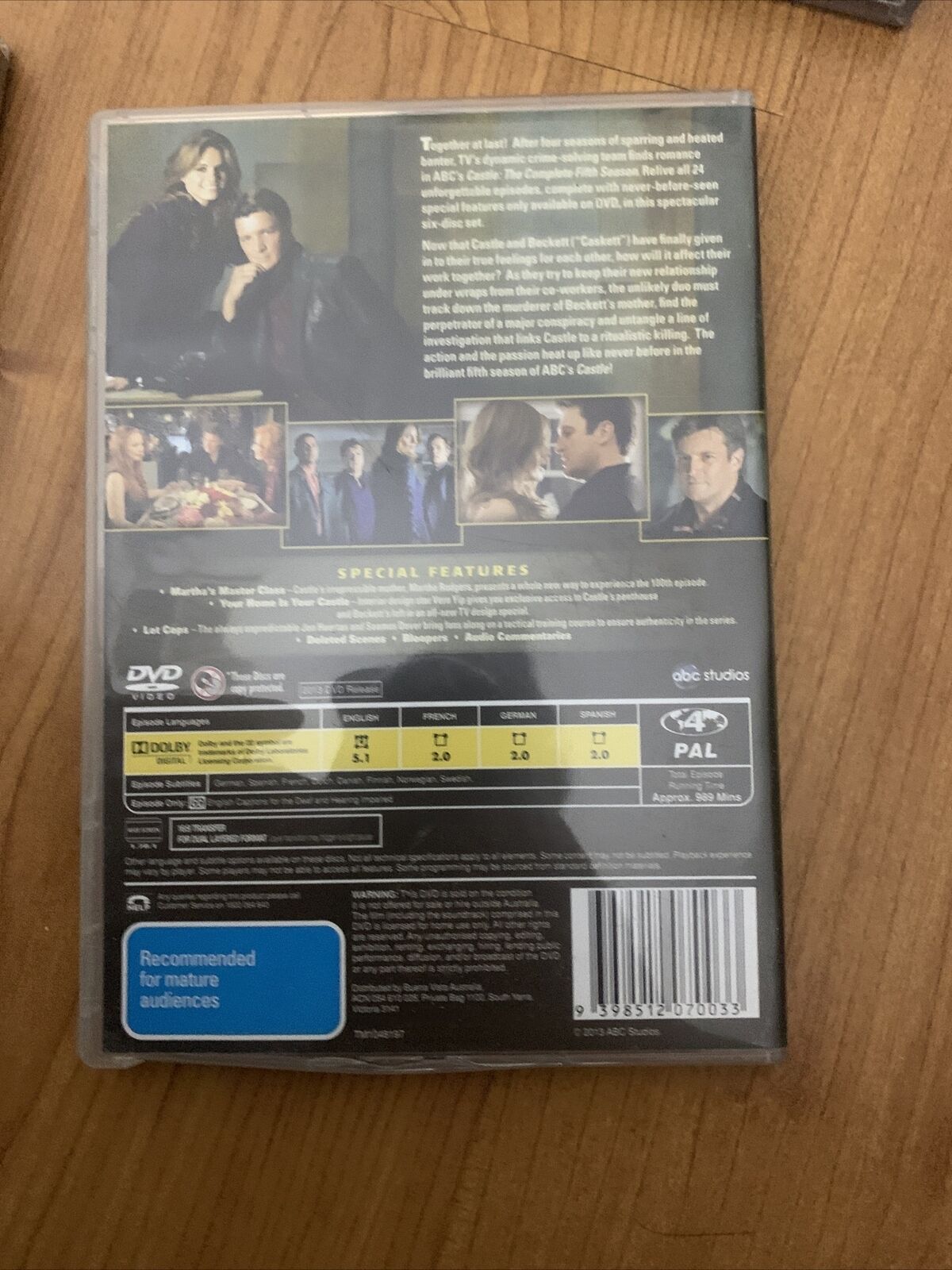 Castle : Season 2-6 (DVD, 2011) Region 4
