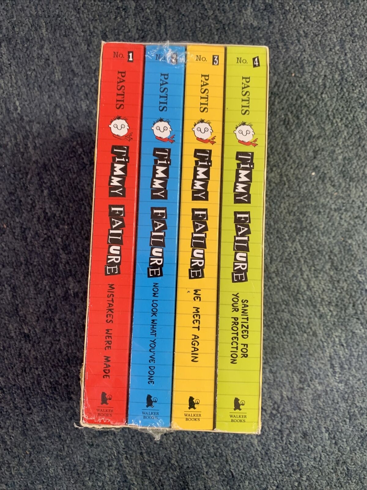 Timmy Failures Totally Catastrophic Book Box Set by Stephan Pastis HC NEW Sealed