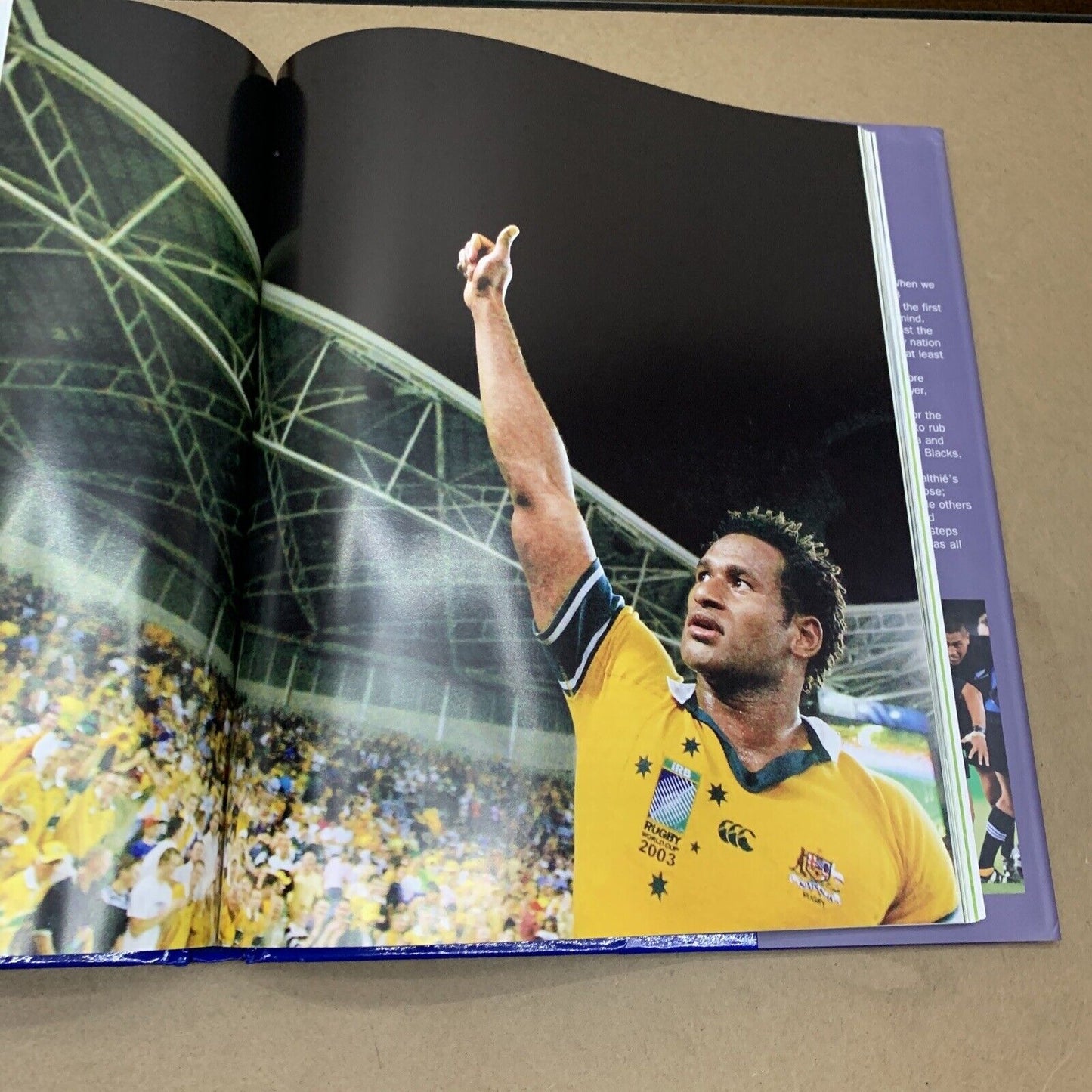 Rugby World Cup 2003 The Official Souvenir Book by Mick Cleary (Hardcover, 2003)