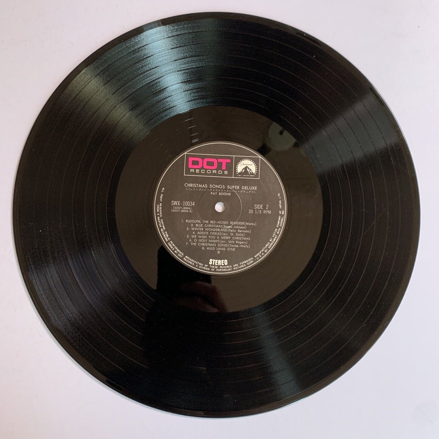 Pat Boone - Christmas Songs Super Deluxe LP 1973 Vinyl Record Gatefold SWX-10034