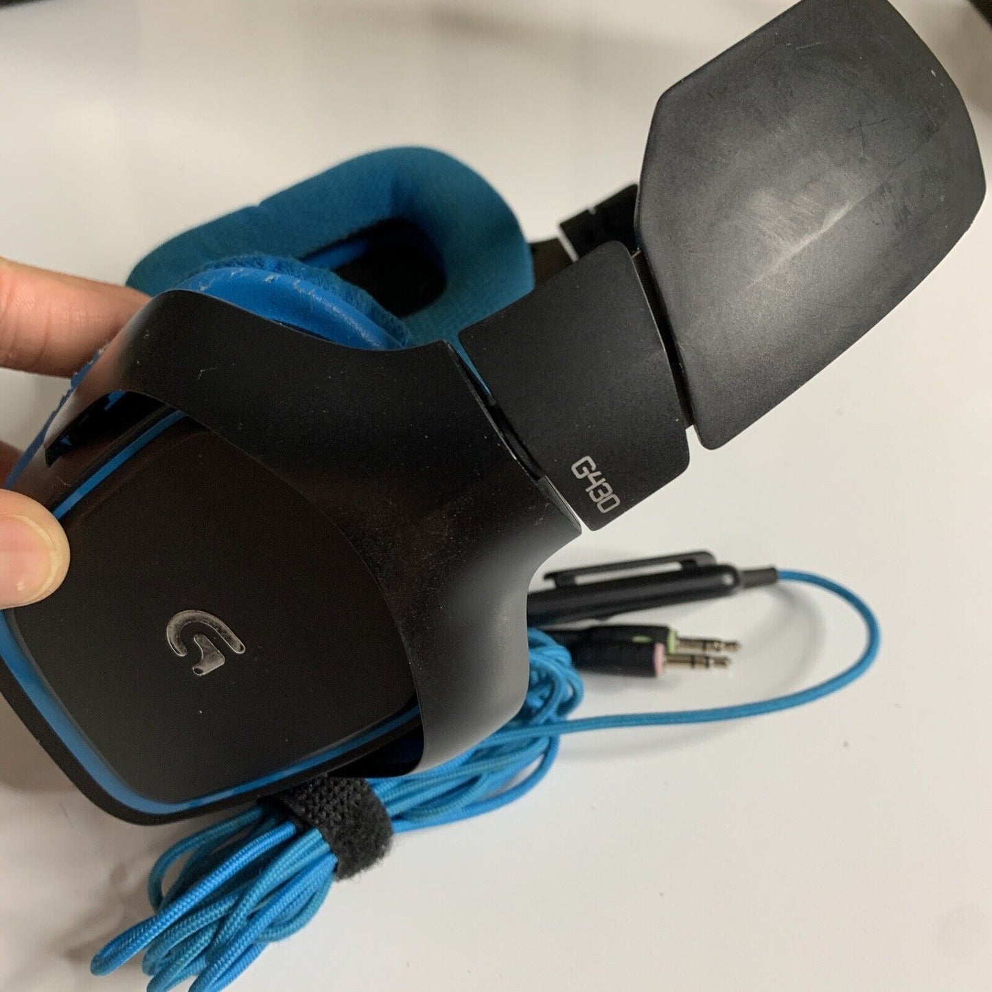 Logitech Gaming Headset G430 7.1 Surround Sound DTS Headphone Wired 3.5mm
