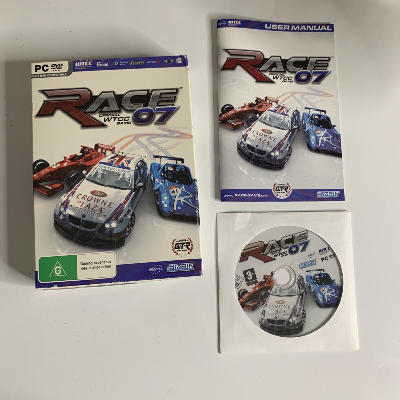 Race 07: Official WTCC Game - PC Racing DVD World Touring Car Champion –  Retro Unit