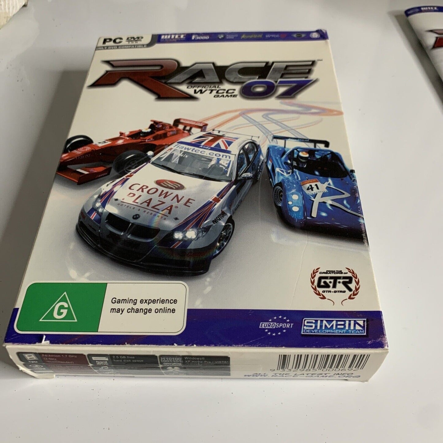 Race 07: Official WTCC Game - PC Racing DVD World Touring Car Championship Game