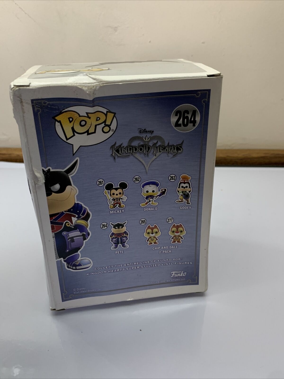 Pete Disney Kingdom Hearts #264 Funko Pop Vinyl Figure