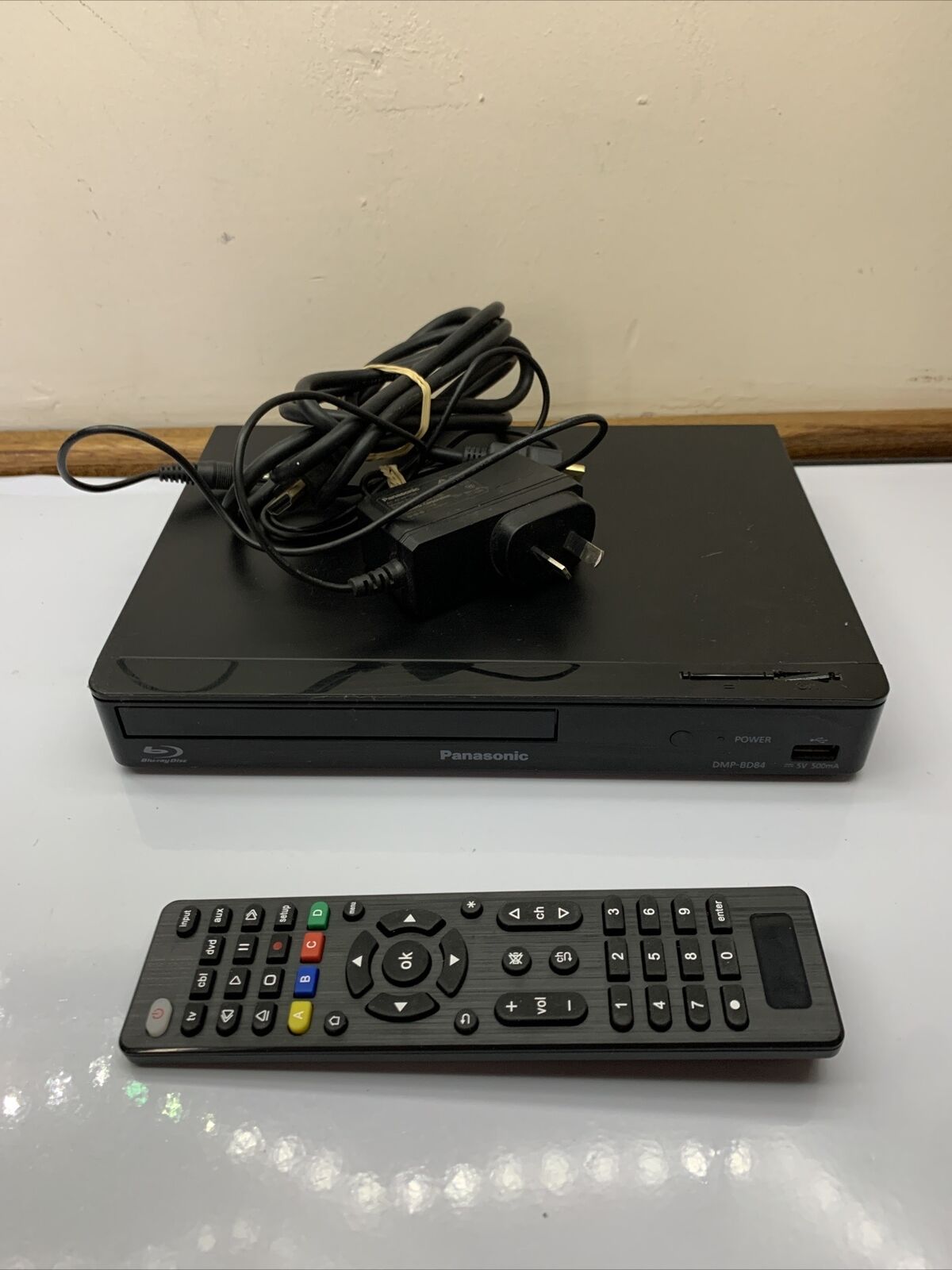 Panasonic DMP-BD84P-K Full HD Blu-ray Disc Player DMP-BD84P-K Panasonic DMP-BD84P-K Full HD Blu-ray Disc Player DMP-BD84P-K