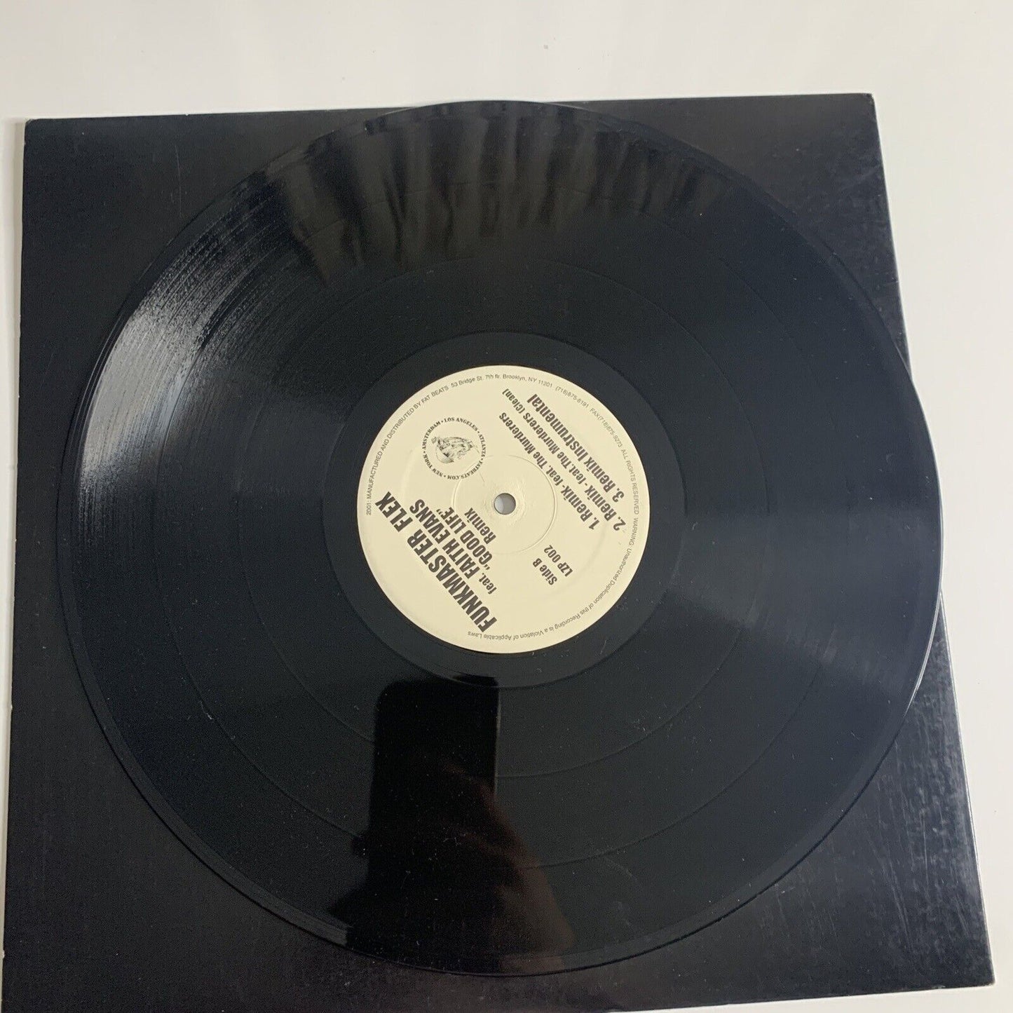 Funkmaster Flex featuring Faith Evans – Good Life 12" Vinyl Record LZP 002