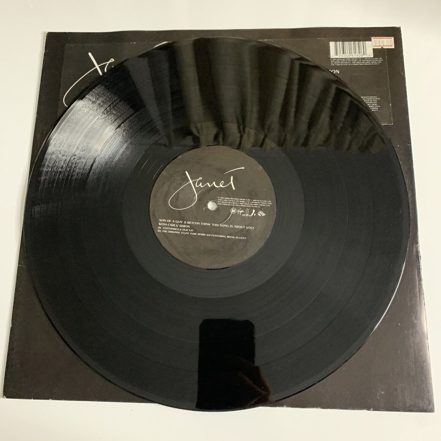 Janet Jackson With Carly Simon – Son Of A Gun 12" Vinyl Record 2001