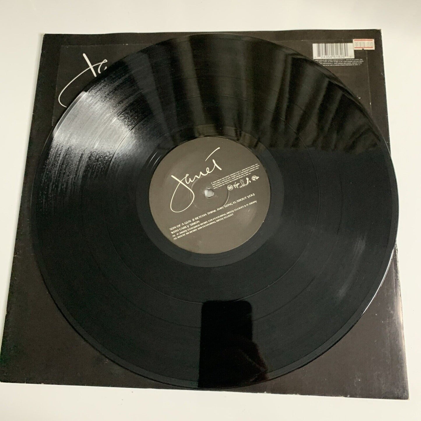 Janet Jackson With Carly Simon – Son Of A Gun 12" Vinyl Record 2001