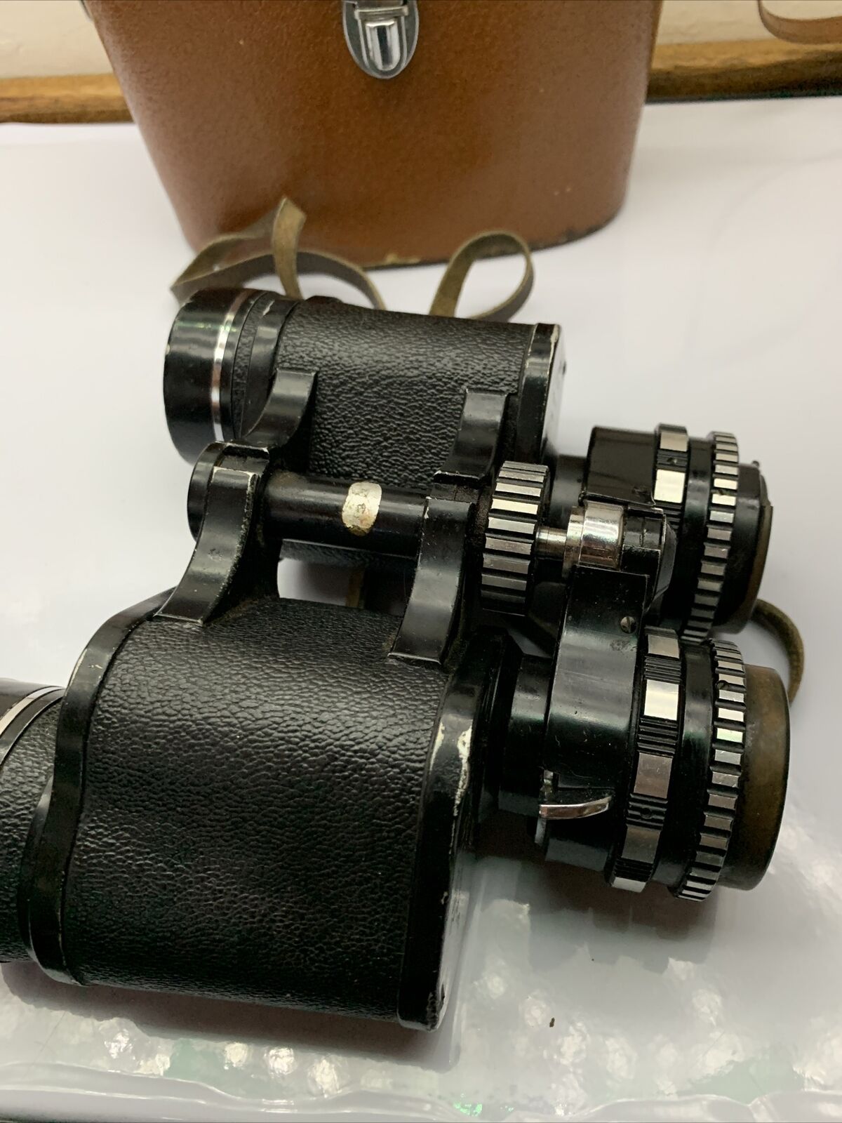 Zenith Zoom Binoculars 7X-12X40 Field 5.5 at 12x No.41-8374 *Cracked R Eyepiece