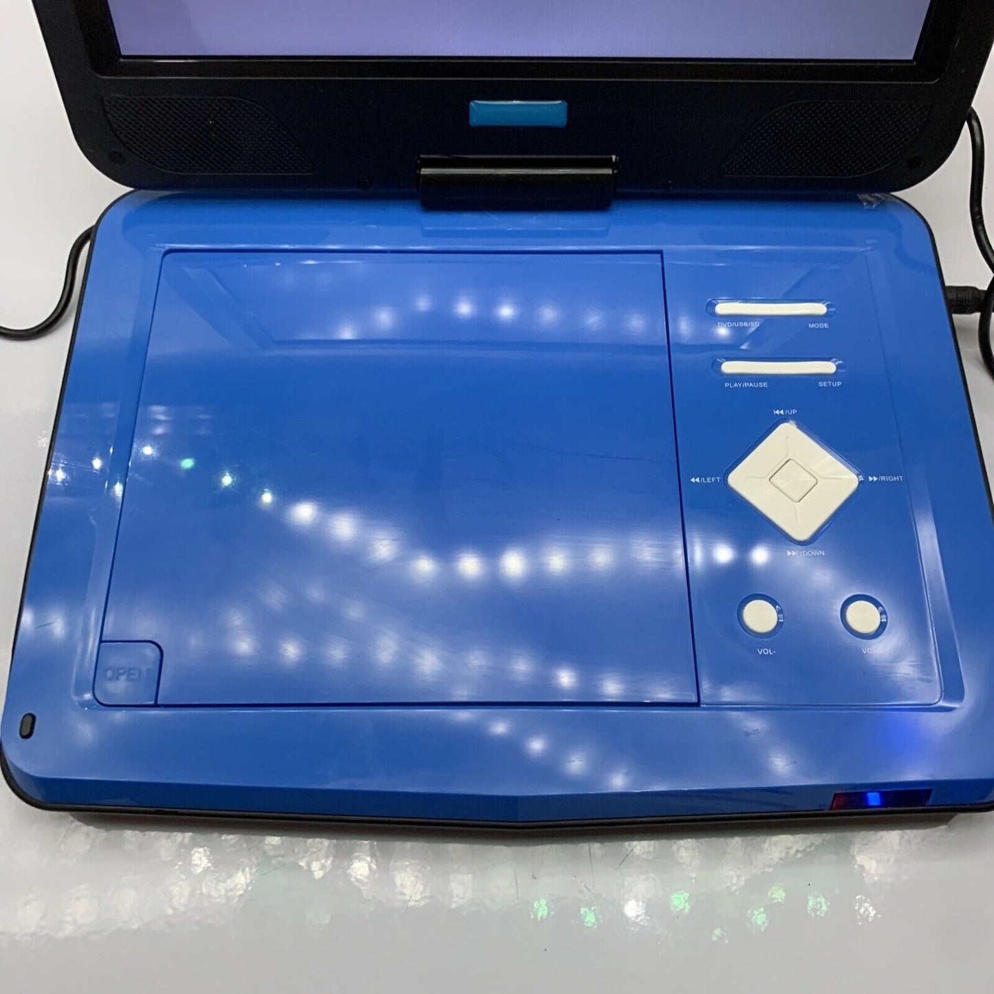 Target 10.1" Portable DVD Player PDVD-1003 *Burn In Left Corner