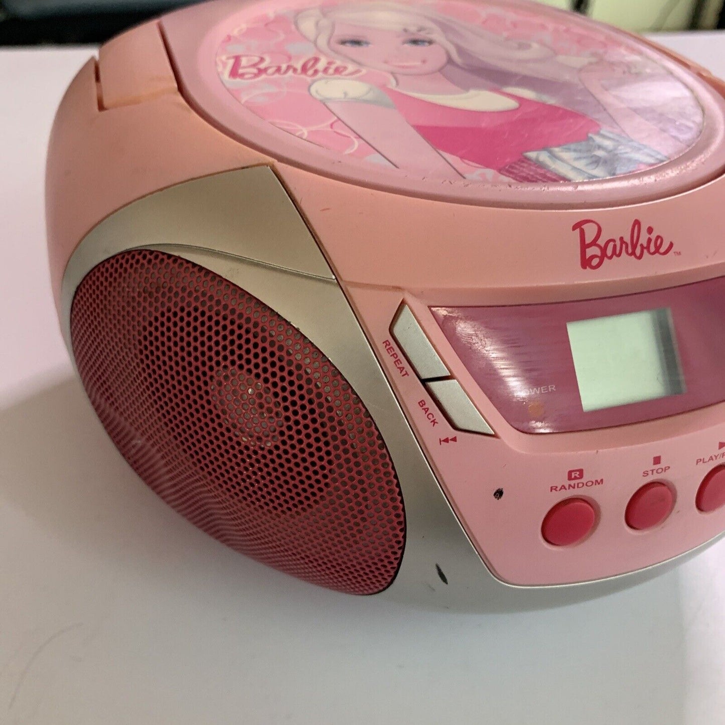 Barbie Boombox AM/FM Radio CD Player BB6