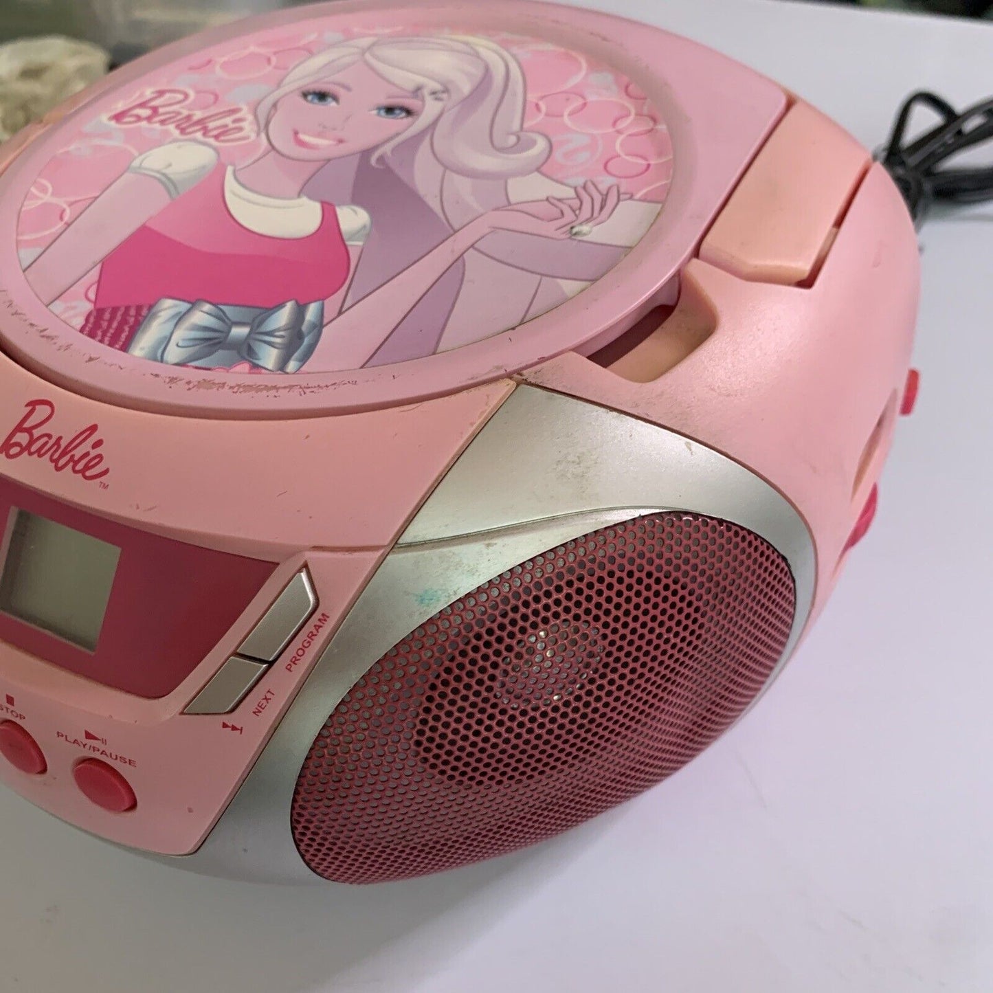 Barbie Boombox AM/FM Radio CD Player BB6