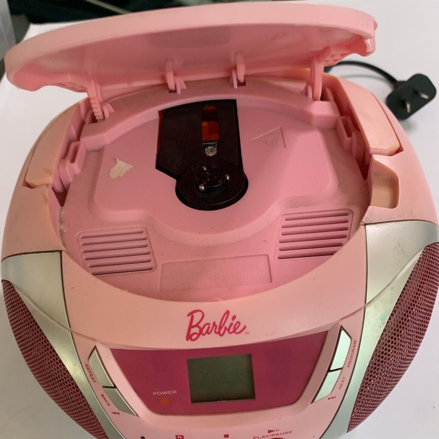 Barbie Boombox AM/FM Radio CD Player BB6