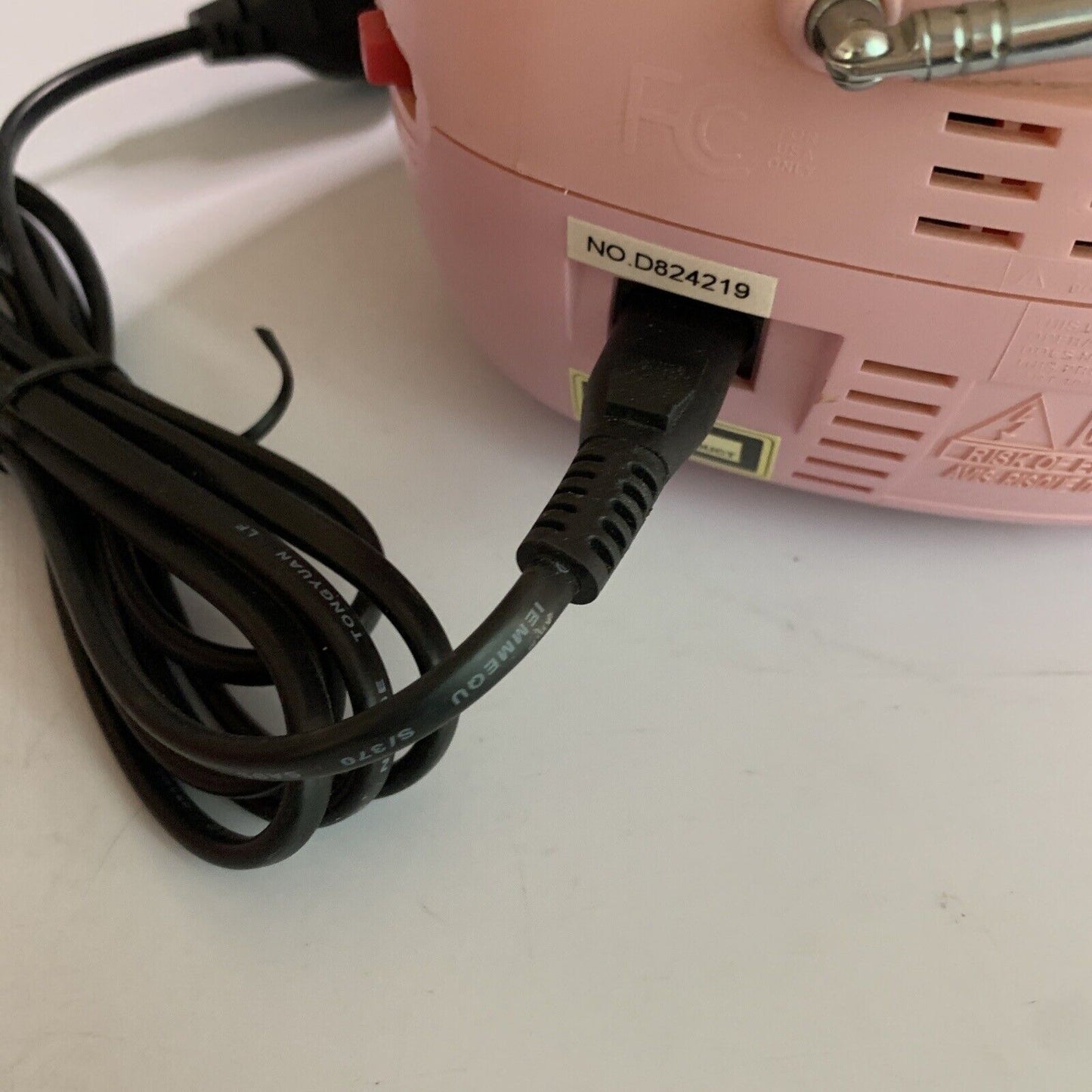 Barbie Boombox AM/FM Radio CD Player BB6