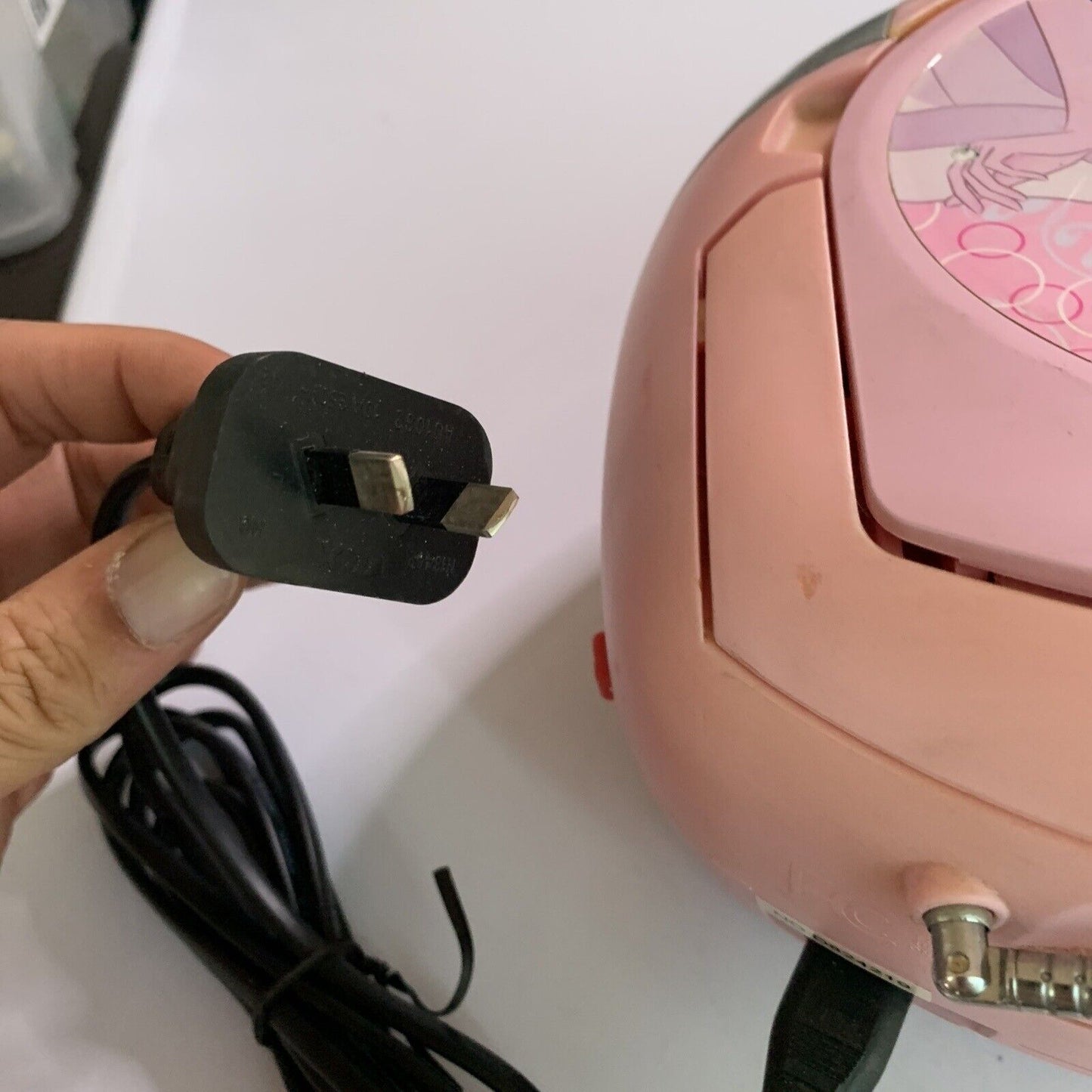 Barbie Boombox AM/FM Radio CD Player BB6