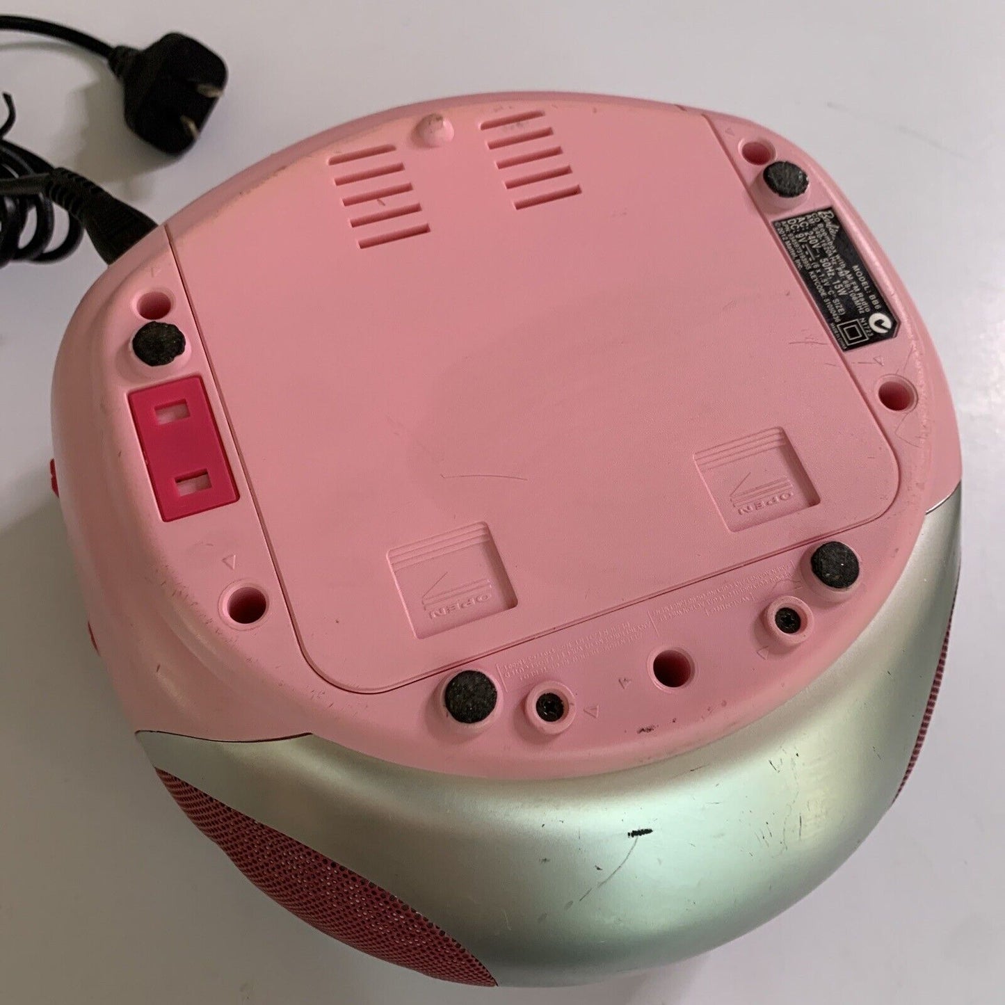 Barbie Boombox AM/FM Radio CD Player BB6