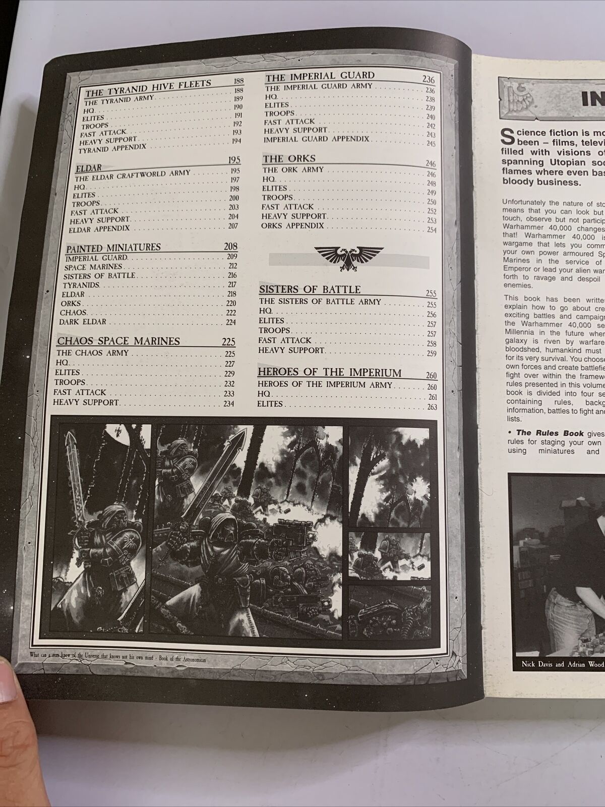 Warhammer 40,000 40k Rule Book 1998 3rd Edition by Games Workshop