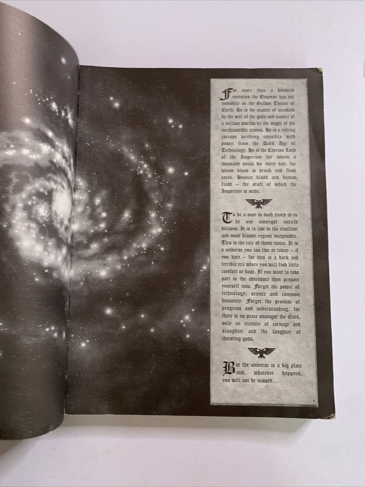 Warhammer 40,000 40k Rule Book 1998 3rd Edition by Games Workshop