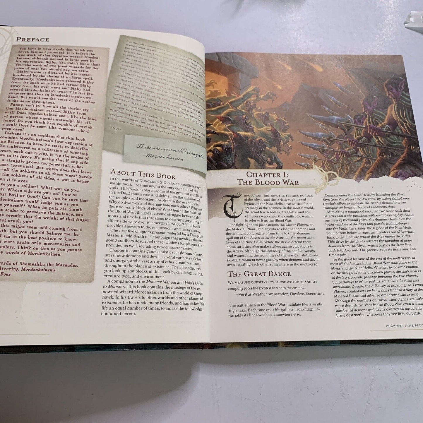 Mordenkainen's Tome of Foes Dungeons & Dragon by Wizards RPG Team Hardcover 2018