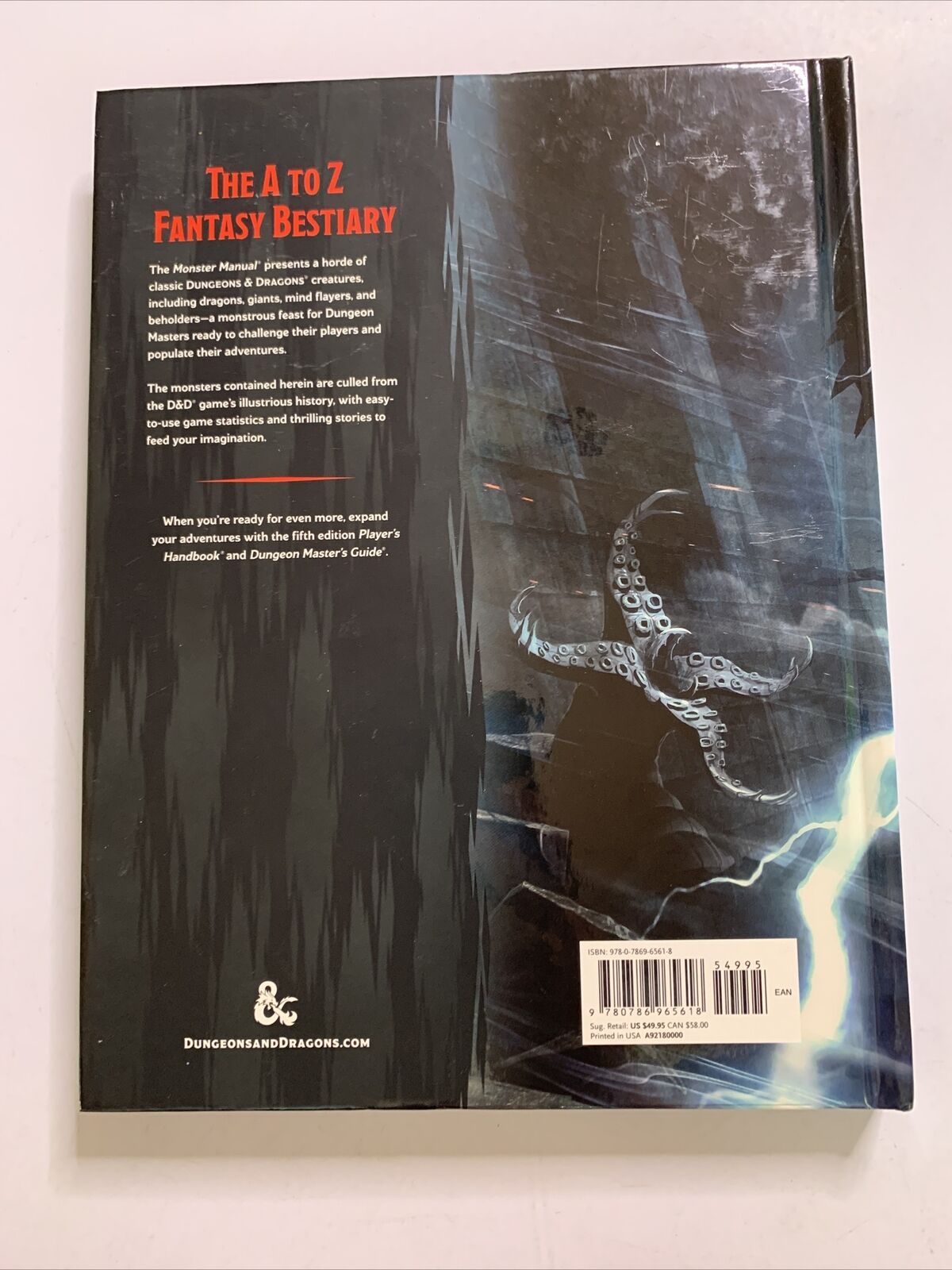 Dungeons & Dragons Monster Manual by Wizards of the Coast Core Rulebook