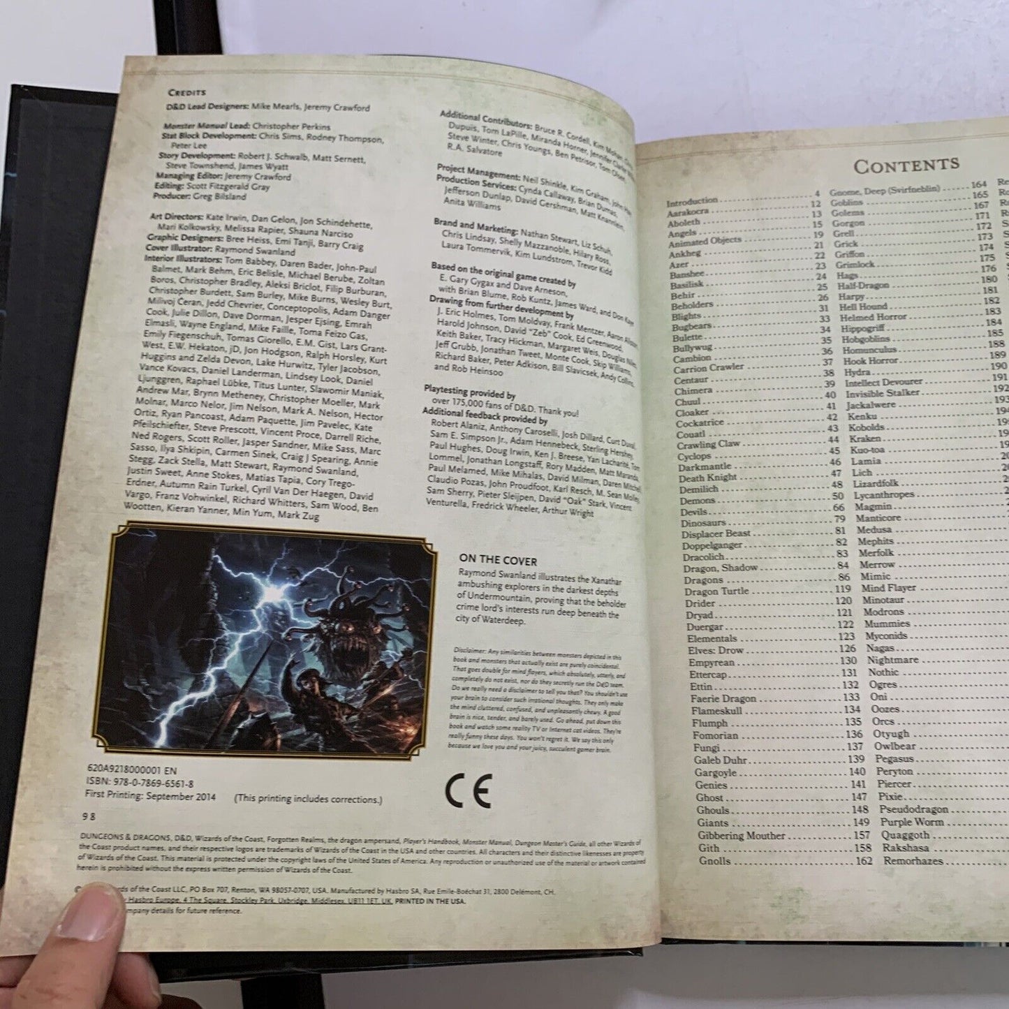 Dungeons & Dragons Monster Manual by Wizards of the Coast Core Rulebook