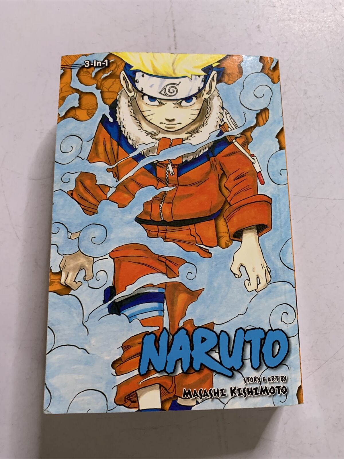 Naruto Volume 1, 2 & 3 Manga by Masashi Kishimoto Viz Media English