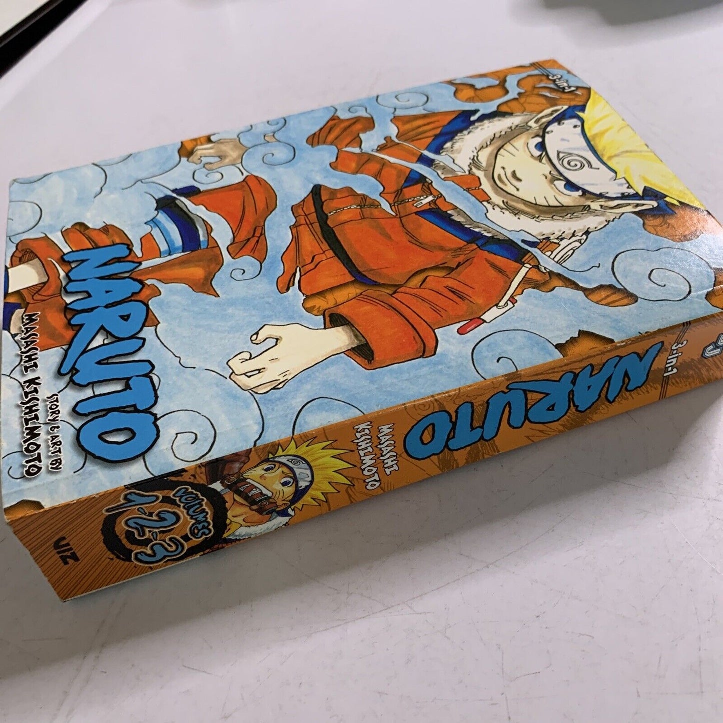 Naruto Volume 1, 2 & 3 Manga by Masashi Kishimoto Viz Media English