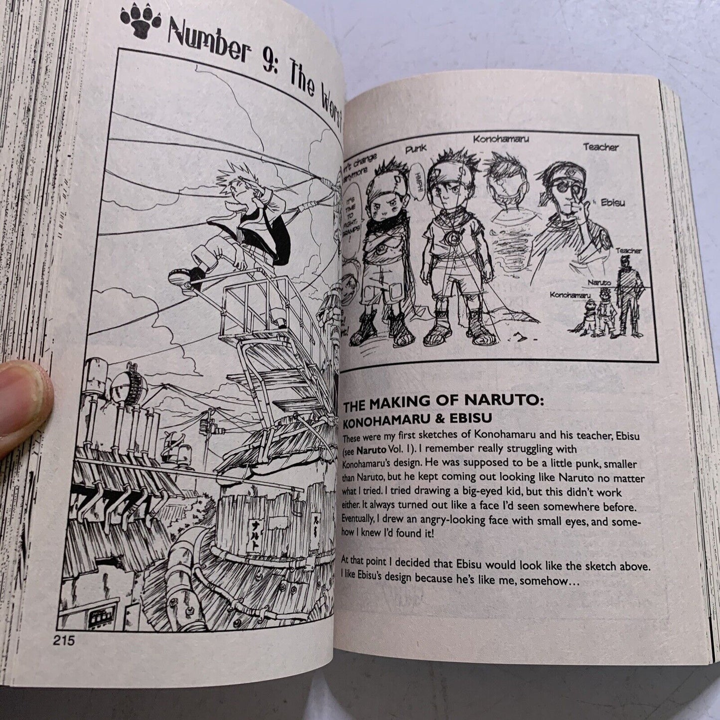 Naruto Volume 1, 2 & 3 Manga by Masashi Kishimoto Viz Media English