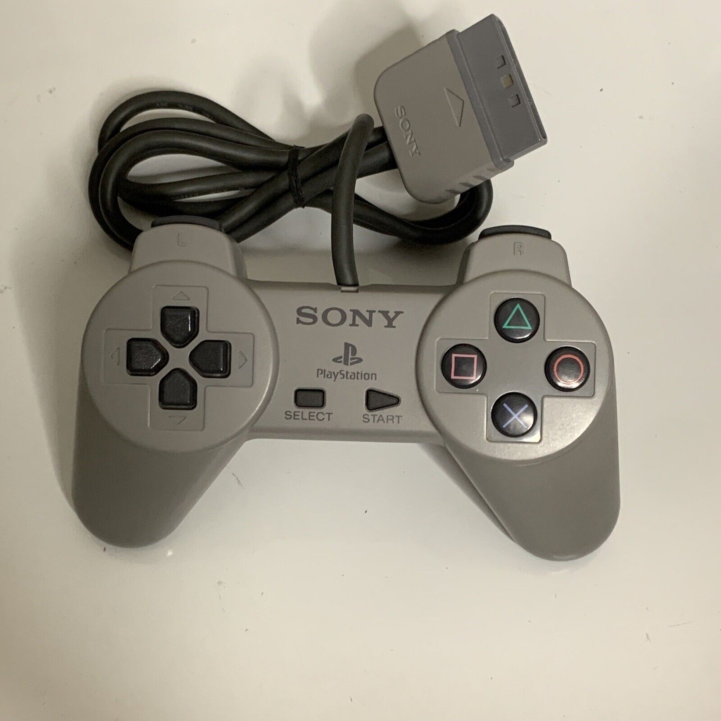 Official Sony PlayStation PS1 Controller Gamepad 100% Genuine Tested & Cleaned