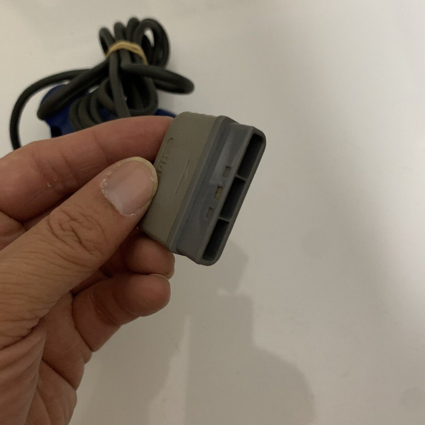 Official Sony Hori PlayStation PS1 Controller Blue SLPH 00033