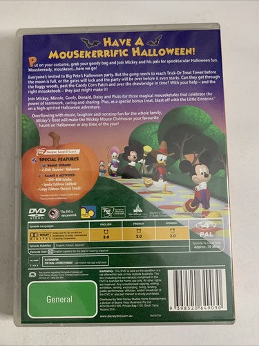 Mickey Mouse Clubhouse: Mickey's Treat (DVD, 2006) Disney Animation Region 4