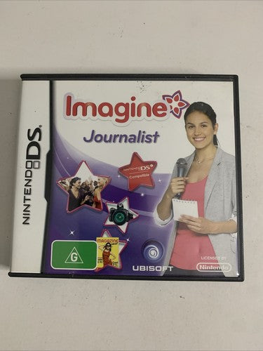 Imagine Journalist Nintendo DS 2004 Game Complete