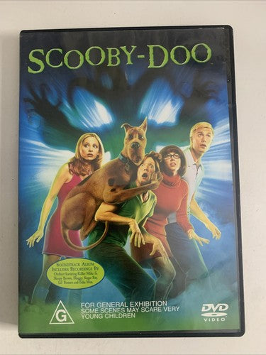 Scooby Doo: The Movie (DVD, 2001) Sarah Michelle Gellar Region 4