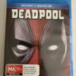 Deadpool (Blu-ray, 2016) Ryan Reynolds Region B