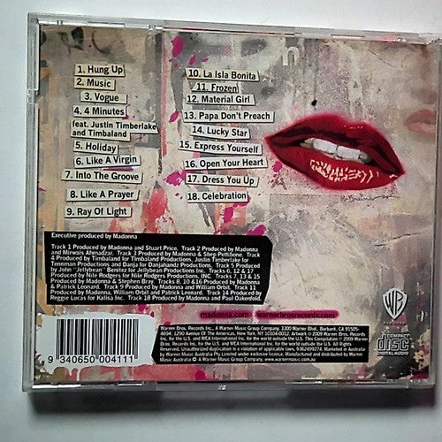Madonna – Celebration (CD, 2009) Australia 9362-49927-4