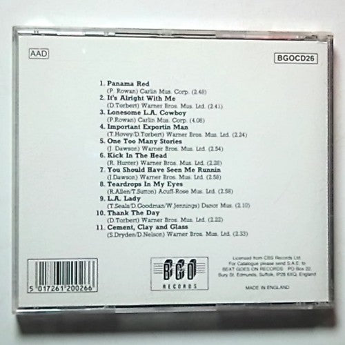 New Riders Of The Purple Sage – The Adventures Of Panama Red (CD, 1991) UK