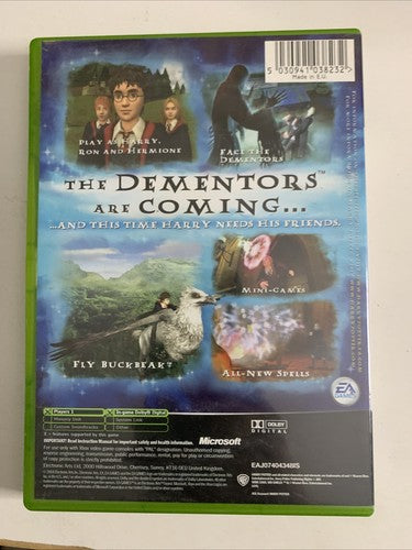 Harry Potter and the Prisoner of Azkaban Microsoft XBOX Original PAL Complete