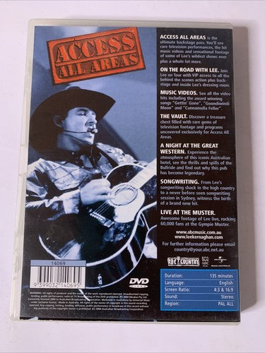 Lee Kernaghan – Access All Areas (DVD, 2004) Directors Cut  All Regions