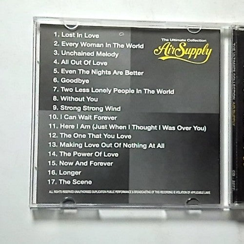 Air Supply – The Ultimate Collection (CD, 1999) Europe 743217 1749 2