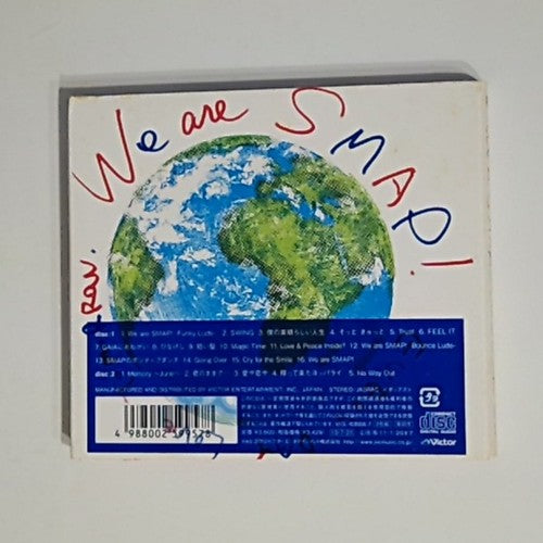 SMAP – We Are SMAP! (CD, 2010, 2-Disc) Japan Limited Edition VICL-63666/7