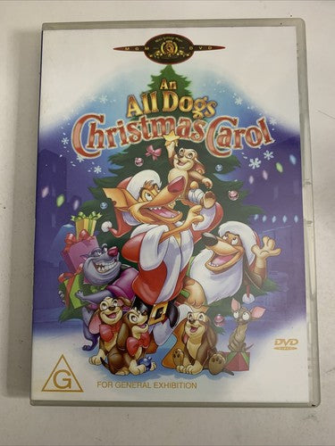 An All Dogs Christmas Carol (DVD, 1998) Animated Movie Region 4