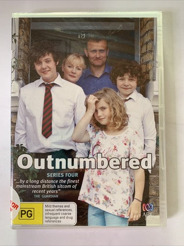 Outnumbered : Series 4 (DVD, 2011) Region 4 NEW
