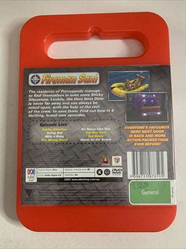 Fireman Sam: Sticky Situation (DVD, 2009) Region 4