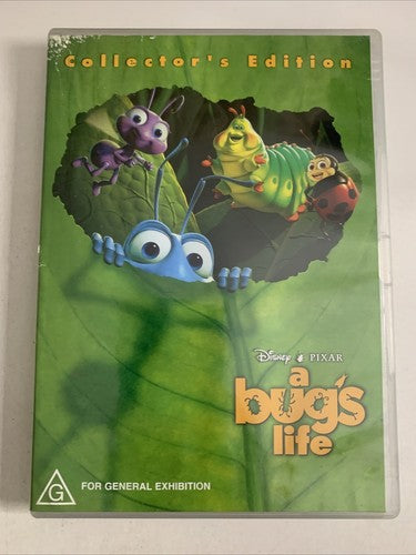 A Bug's Life (Collector's Edition, DVD, 1998, 2-Disc) Disney Pixar Film Region 4