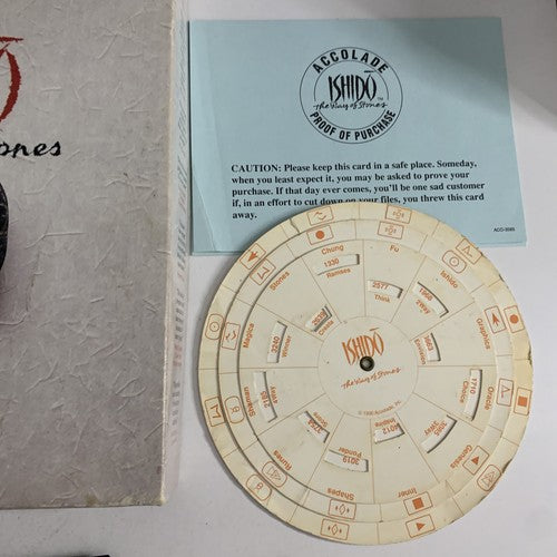 Ishido: The Way Of Stones IBM PC 3.5" 5.25" Floppy Game Complete Boxed