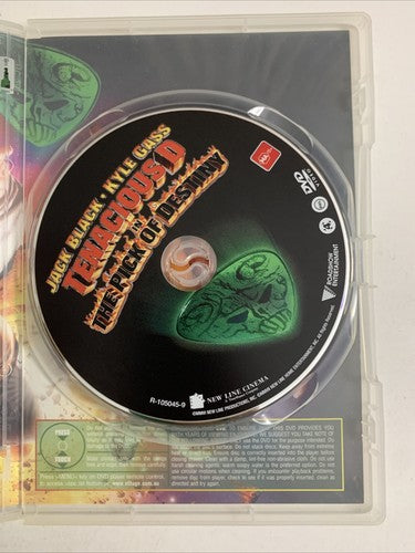 Tenacious D: The Pick of Destiny (DVD, 2006) Jack Black, Kyle Gass Region 4