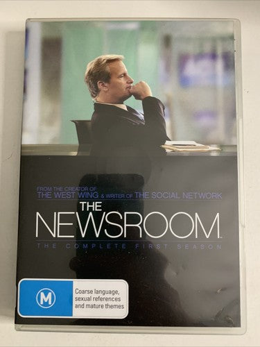 The Newsroom : Season 1 (DVD, 2012, 4-Disc) Region 4